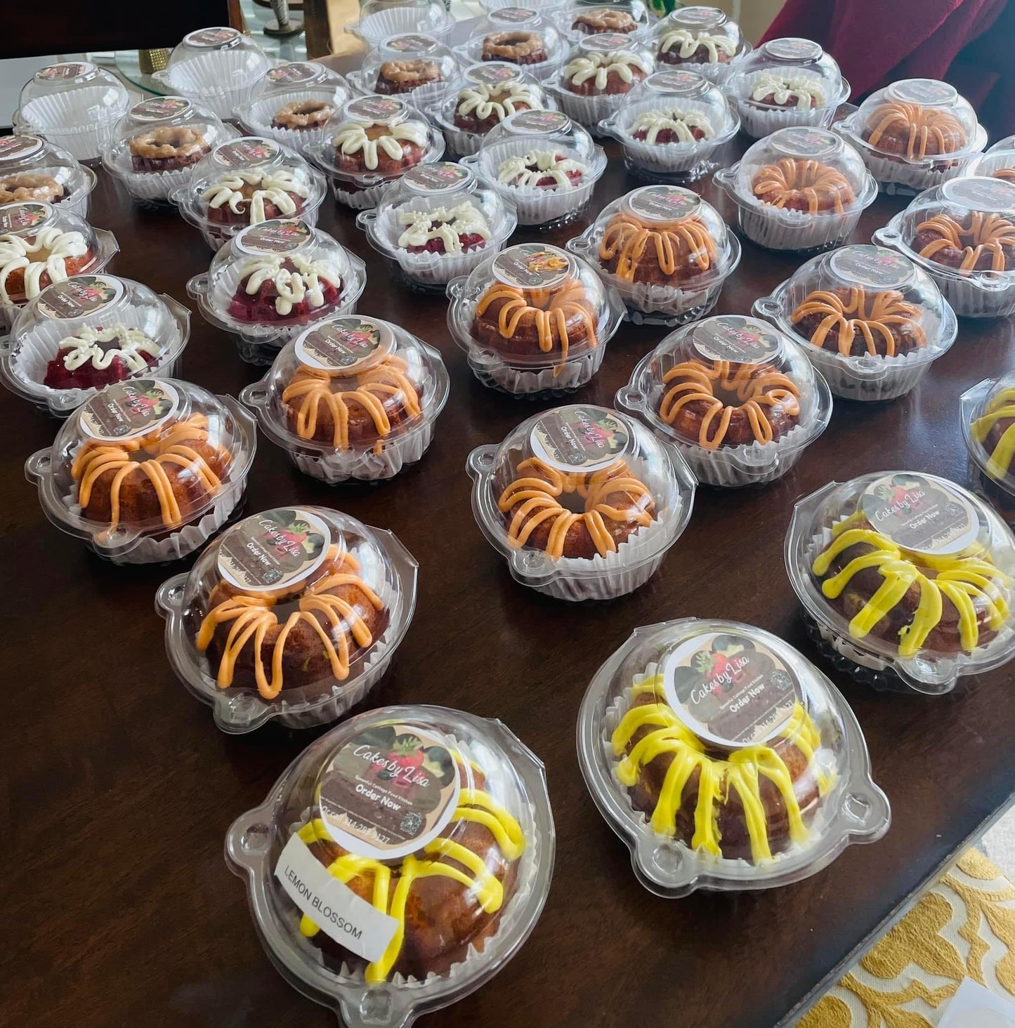 Plain Cream Cheese Mini Bundts