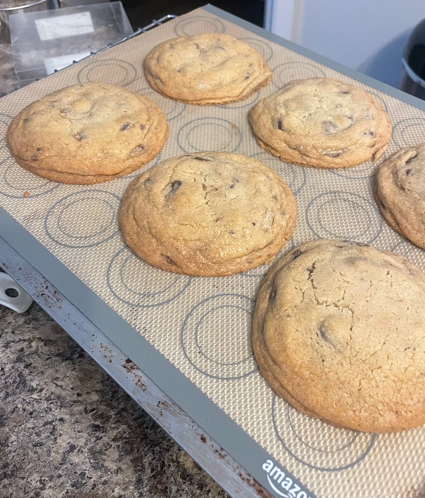 Large Chocolate chip cookies