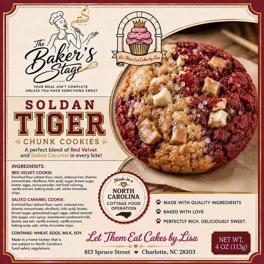 Soldan tiger Chunk Cookie
