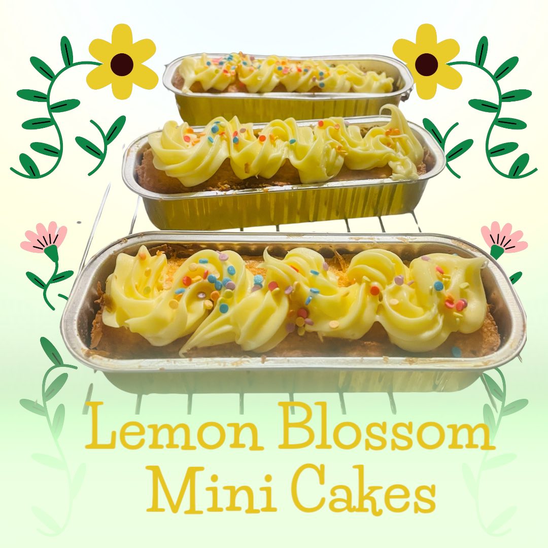 Lemon Cake Slices